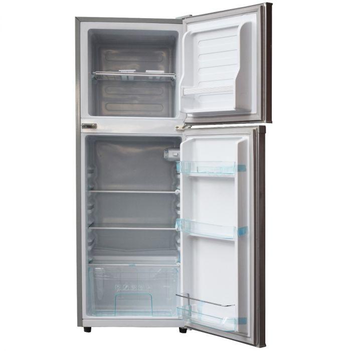 128 LITERS 2 DOOR DIRECT COOL FRIDGE, SILVER- RF/173 - Image 2