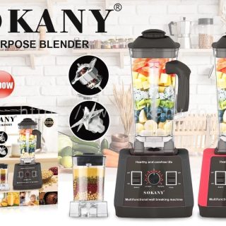 2in1, 5000 Watts Sokany commercial blender