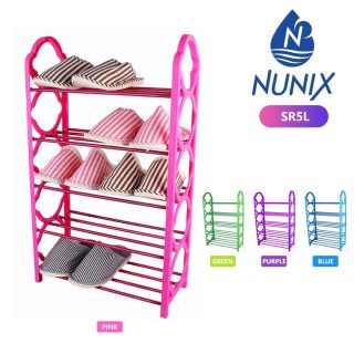 Single column shoe rack