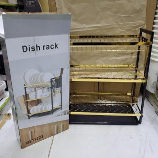 Kitchen 3 tier dish rack