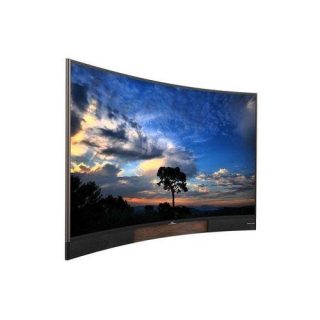 TCL 55P3CUS, 55", 4K UHD Smart LED Curved TV - Black