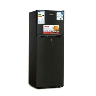 Von VART-17DMS Double Door Fridge 118L - Silver