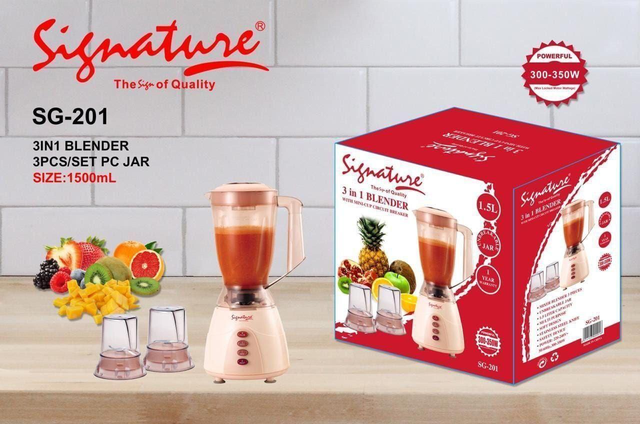 3 in 1 signature blender