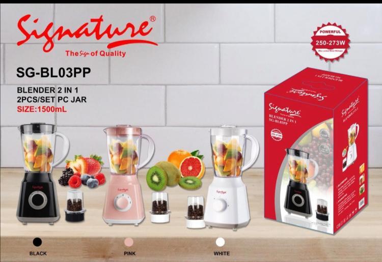 2 in 1 signature blender