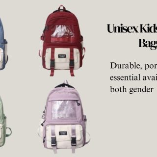 Unisex kids school bags